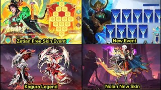 Cici New Update | M7 Update | Nolan New Skin | Kagura Legend | Layla Legend | Zetian Free Skin #mlbb