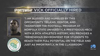 Michael Vick officially hired by Norfolk State as head football coach