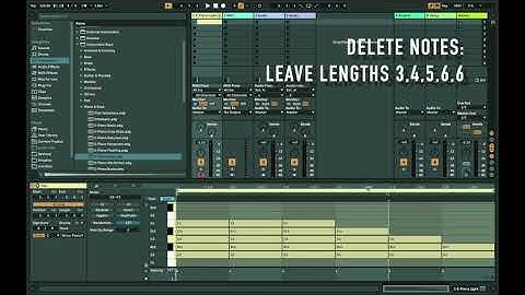 Constructing a 2:3:4:5:6 polyrhythm in Ableton Live