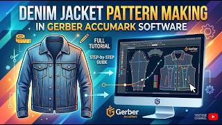 CAD GGT Video # 18 Denim Jacket Pattern Grading in Gerber | Step by Step Full Tutorial (Urdu/Hindi)