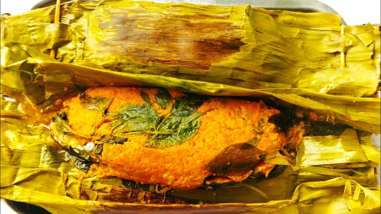 RESEP PEPES IKAN KEMBUNG KEMANGI BUMBU MELIMPAH ENAKNYA BIKIN NAMBAH TERUS