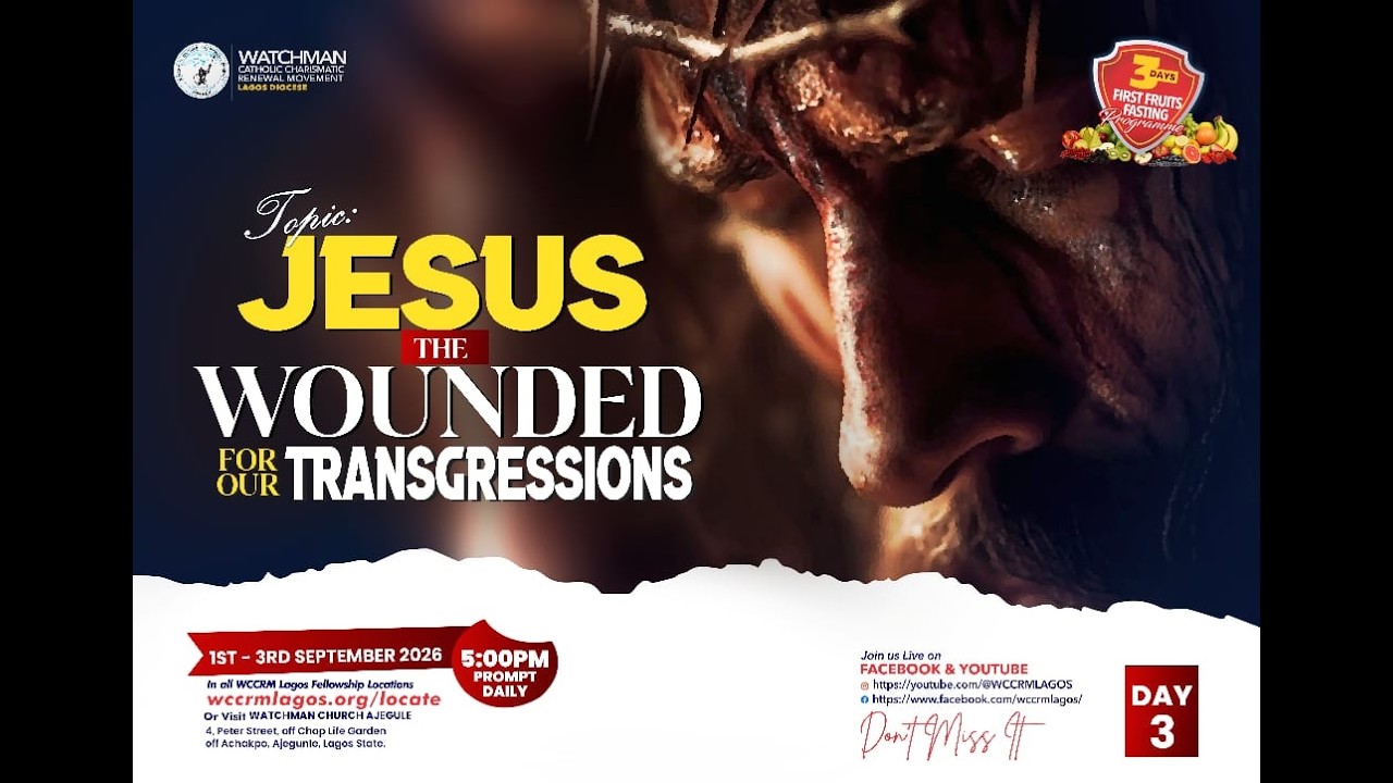 JESUS: THE WOUNDED FOR OUR TRANSGRESSIONS