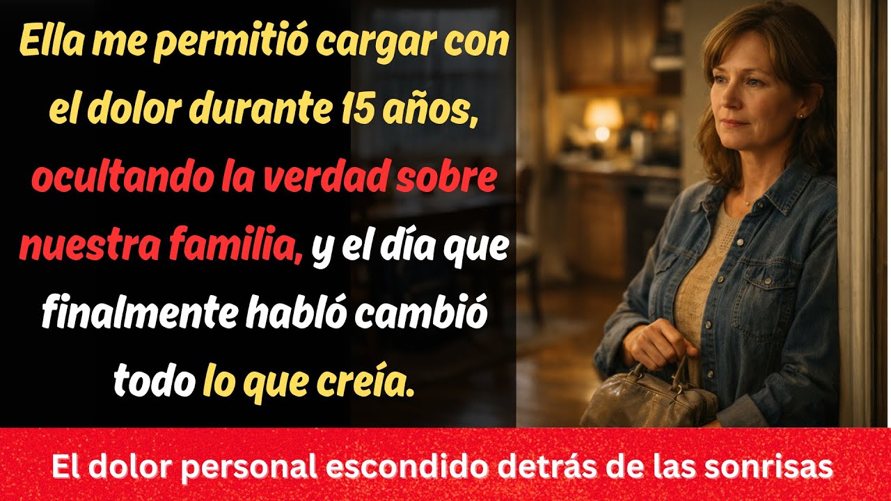 Ella me dejó sufrir durante 15 años antes de decirme la verdad sobre nosotros