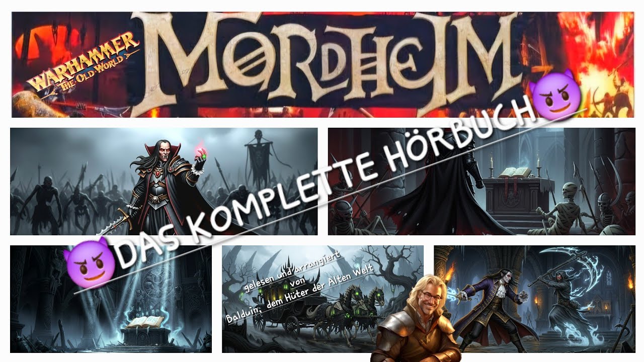 ☠️👹[#Mortheim]👹☠️ [Ein Ambiente #Hörbuch ] über die Stadt der Verdammten!🧟‍♂️🧟‍♀️🧟🧟‍♀️🧟‍♀️🧟‍♂️🧟‍♂️