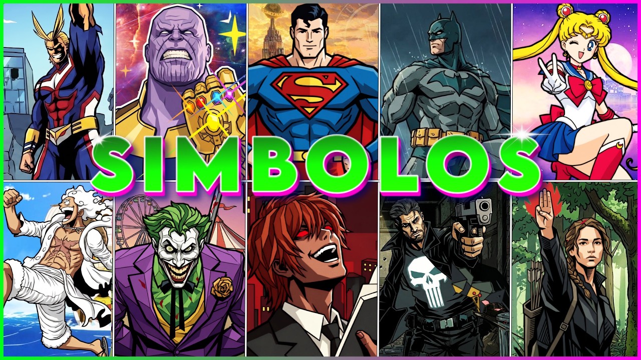 Qual Personagem virou o MELHOR Símbolo da Ficção? (10 Ranqueados)