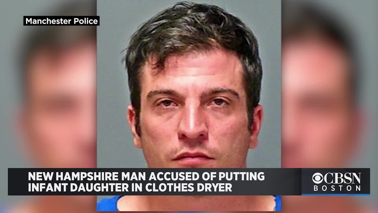 New Hampshire Man Charged After Allegedly Putting Infant Daughter In Clothes Dryer, Turning It On