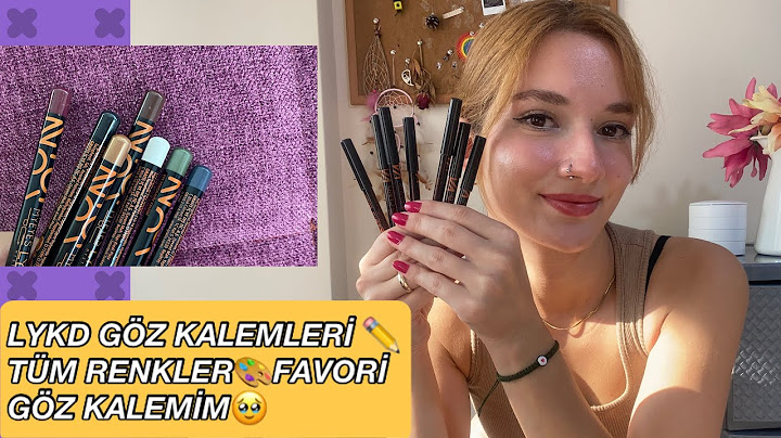 BÜTÜN LYKD GÖZ KALEMLERİ✏️🎨Favori renklerim🩵