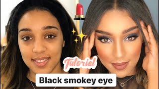 Makeup Tutoriel ? smokey Eye مكياج لبناني على البشرة السمراء ??