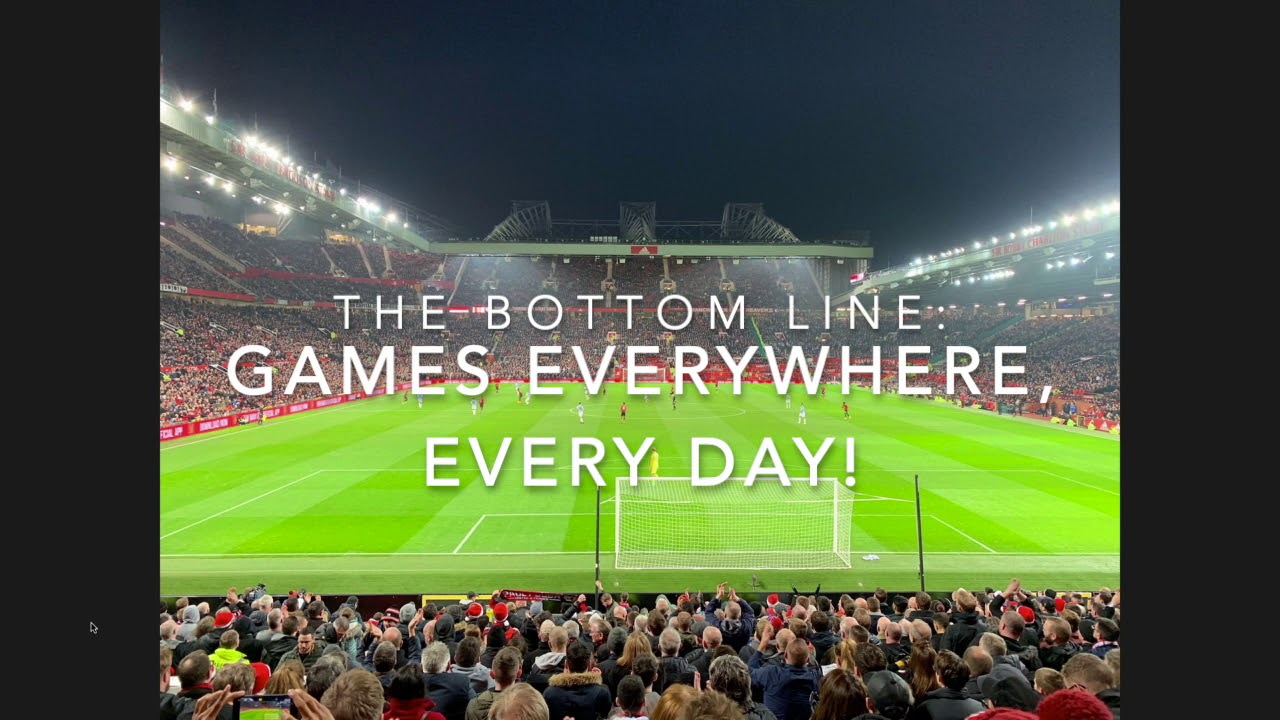 English Football in the Holiday Season YouTube