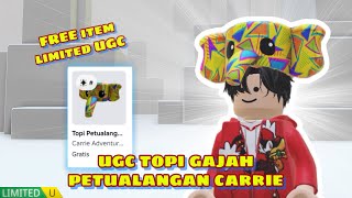 HOW TO GET FREE CARRIE ADVENTURE ELEPHANT HAT UGC || Roblox screenshot 1