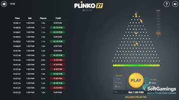 BGaming - Plinko XY - Gameplay Demo
