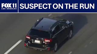 Police chase involving possible attempted murder suspect | FOX 11 LA
