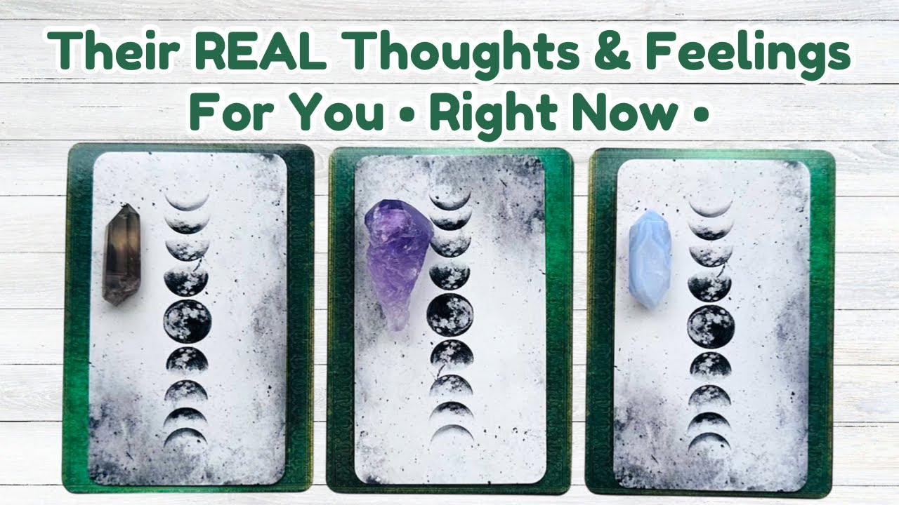 Their REAL Thoughts & Feelings For You Right Now • Pick a Card Love ...