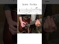 Actor - Yo-Seaイントロ【TAB譜】 #shots #アコギ #ギター初心者 #弾き語り