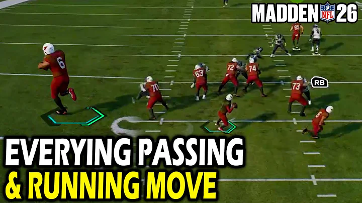 How to do Every Passing & Running Move in Madden 26
