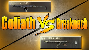 KF5 Breakneck VS MP11 Goliath (Call of Duty Advanced Warfare Versus)