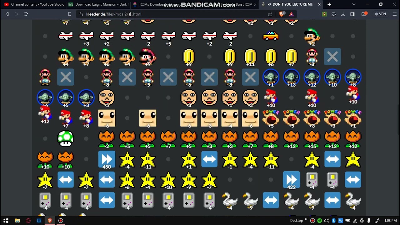 The Nintendo Can Can