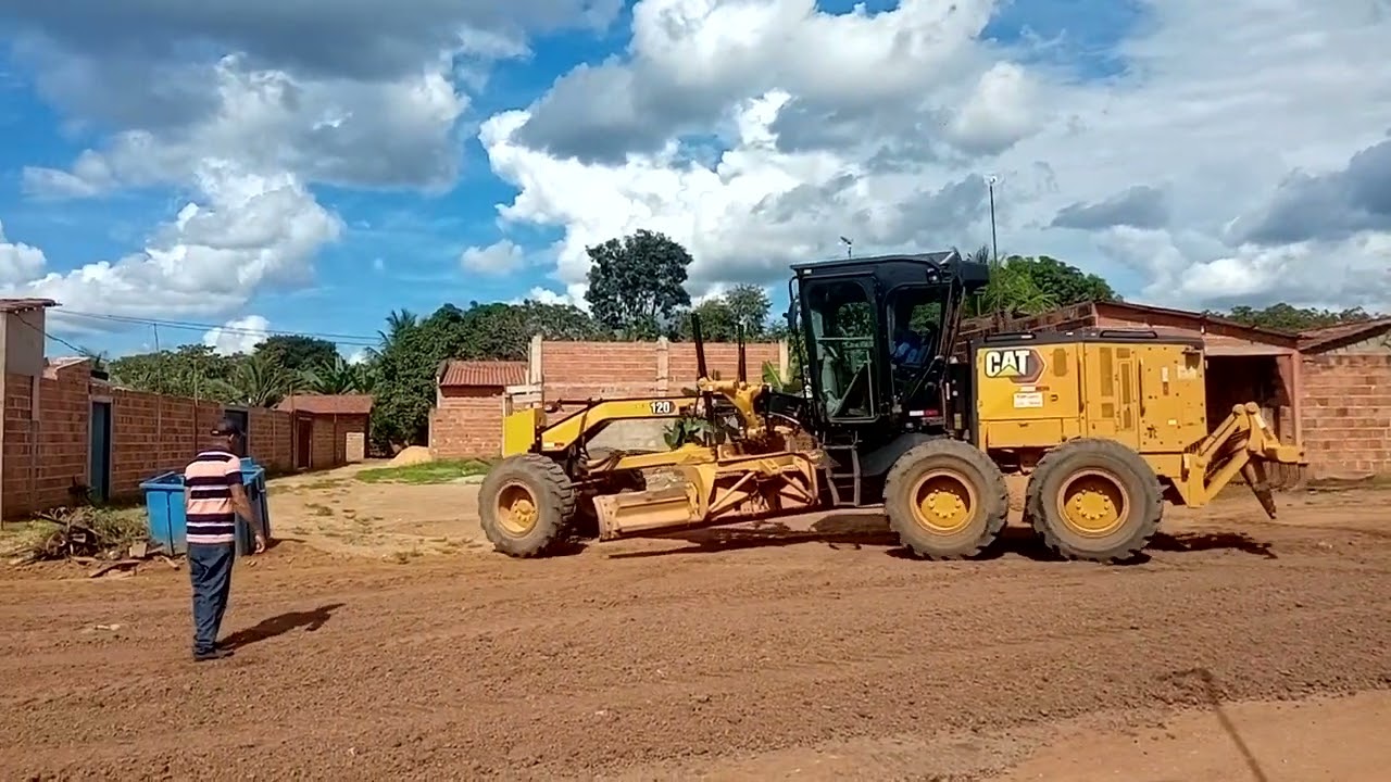 máquina trabalhando