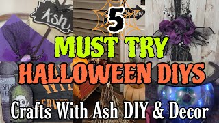 5 **NEW** Halloween DIYS | Easy & Affordable!!!