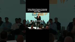 Michael Saylor: "Bitcoin Treasury Companies are the Modern Day Rockefeller's Standard Oil" #bitcoin