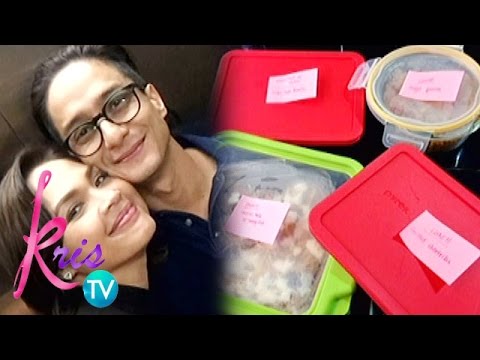 Kris TV: Ryan's food on set