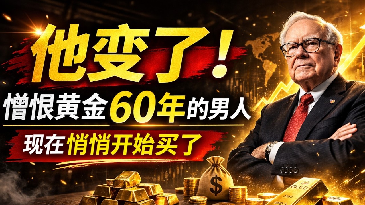 巴菲特变了——他一生憎恨黄金，现在却开始买了