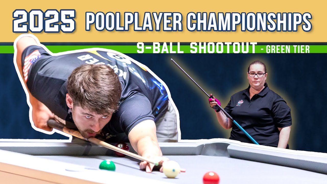 2025 APA 9-Ball Shootout Green Tier (SL 1-3) Highlights