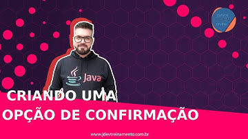 🟢  Criando uma opção de confirmação - Formação Java Web Full-Stack