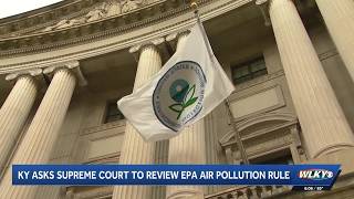 Kentucky asks Supreme Court to review EPA air pollution rule
Kentucky asks Supreme Court to review EPA air pollution rule
WLKY is your home for Kentucky breaking news and weather. For your latest Kentucky news and weather visit: https://www.wlky.com/
For licensing inquiries: https://www.wlky.com/licensing Kentucky asks Supreme Court to review EPA air pollution rule