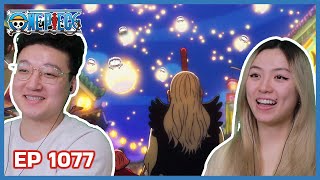 WANO IS LIBERATED 🎉 | One Piece Episode 1077 Couples Reaction & Discussion