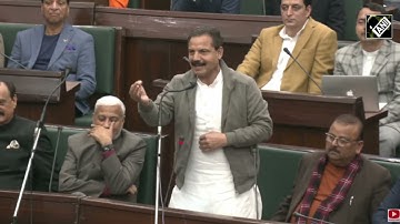 MLA Chenani Sh. Balwant Singh Mankotia participates in Question Hour at J&K Legislative Assembly.