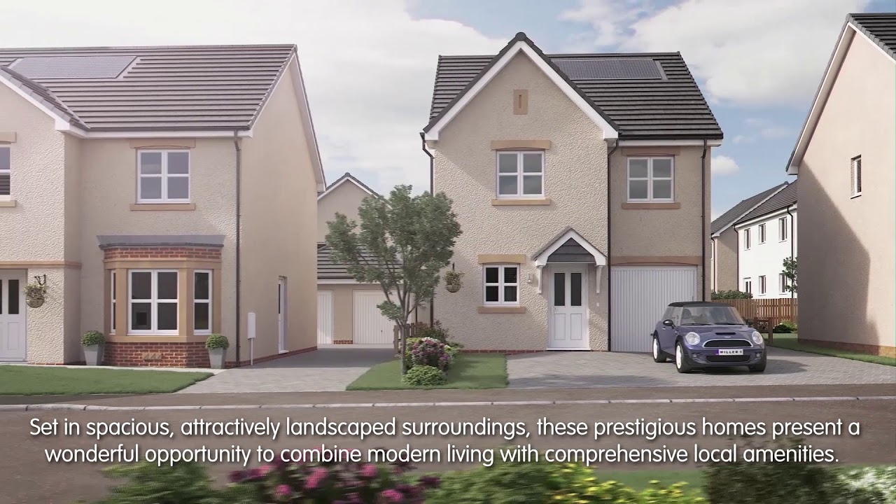 Miller Homes Newton Park, Cambuslang, Glasgow CGI Development Tour