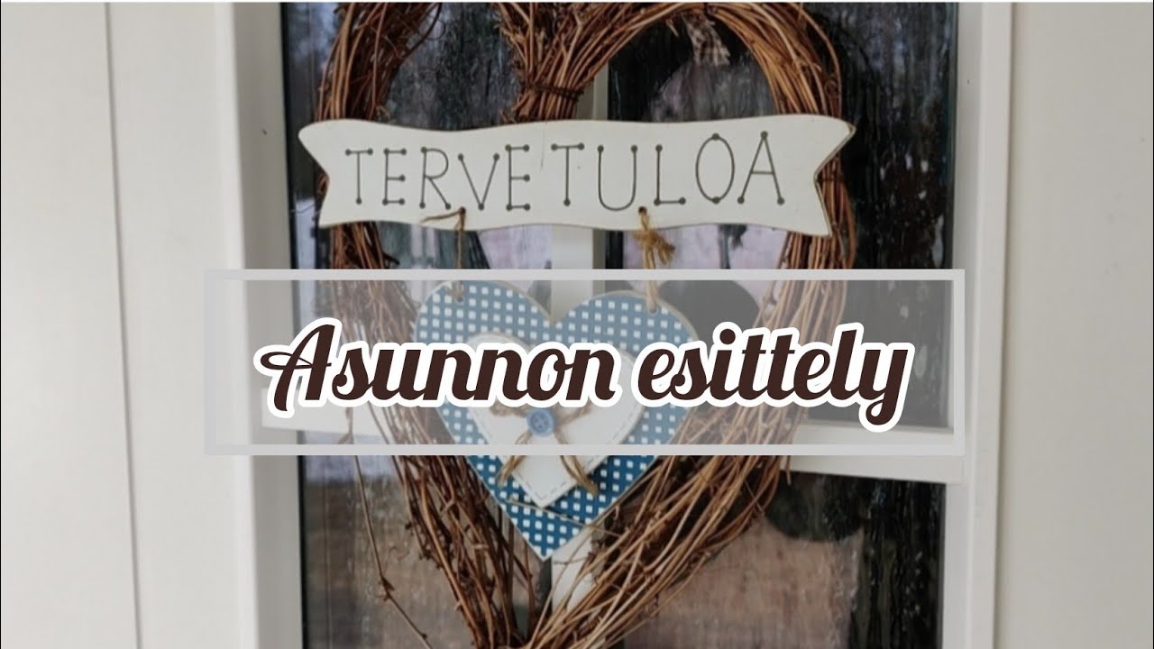 Asunnon esittely: pieni omakotitalo