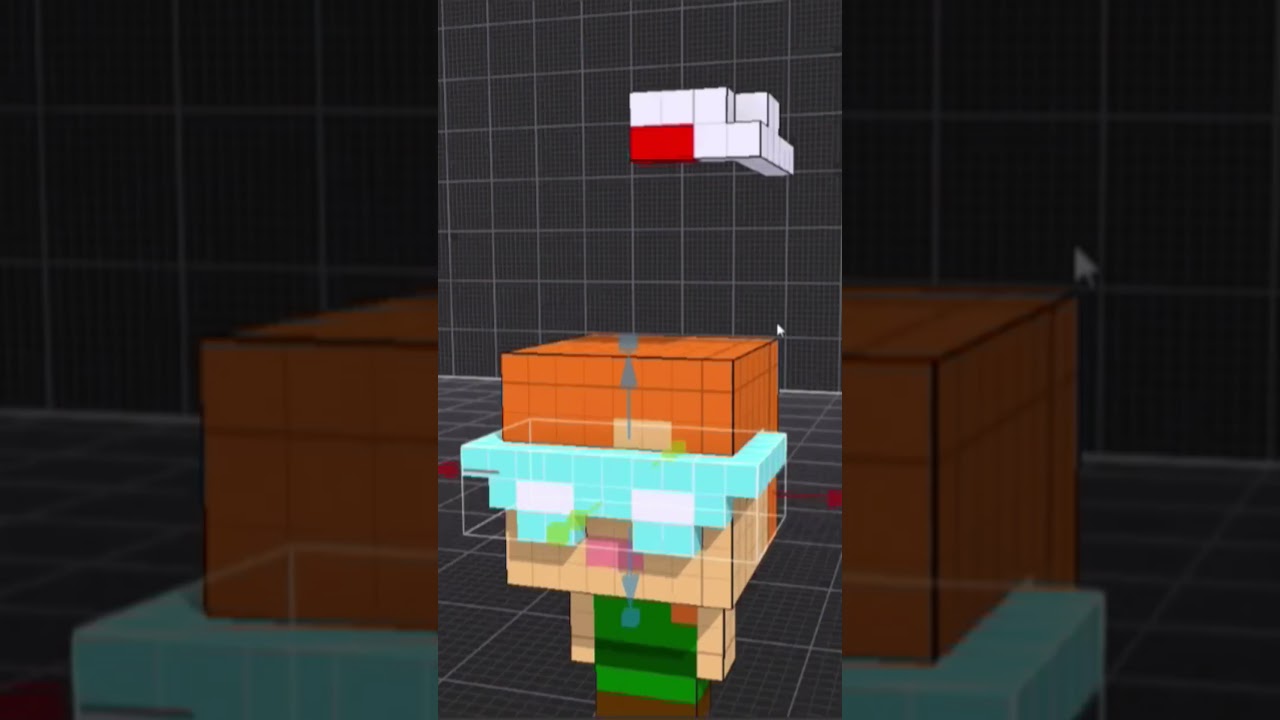 【MAGICA VOXEL】Eyewears for Minecraft ☆maikura_megane　