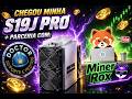 🚀 COMPREI UMA S19j Pro+ 120TH! Chegou do Doctor Miner — Teste REAL 🔥