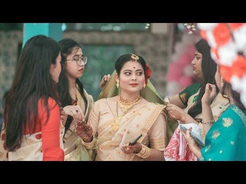 Assamese Wedding Highlights Video  Arunjyoti Weds Barsha  CREATIVE STUDIO  2021