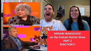 Americans React | MIRIAM MARGOLYES on the GRAHAM NORTON SHOW | Reaction