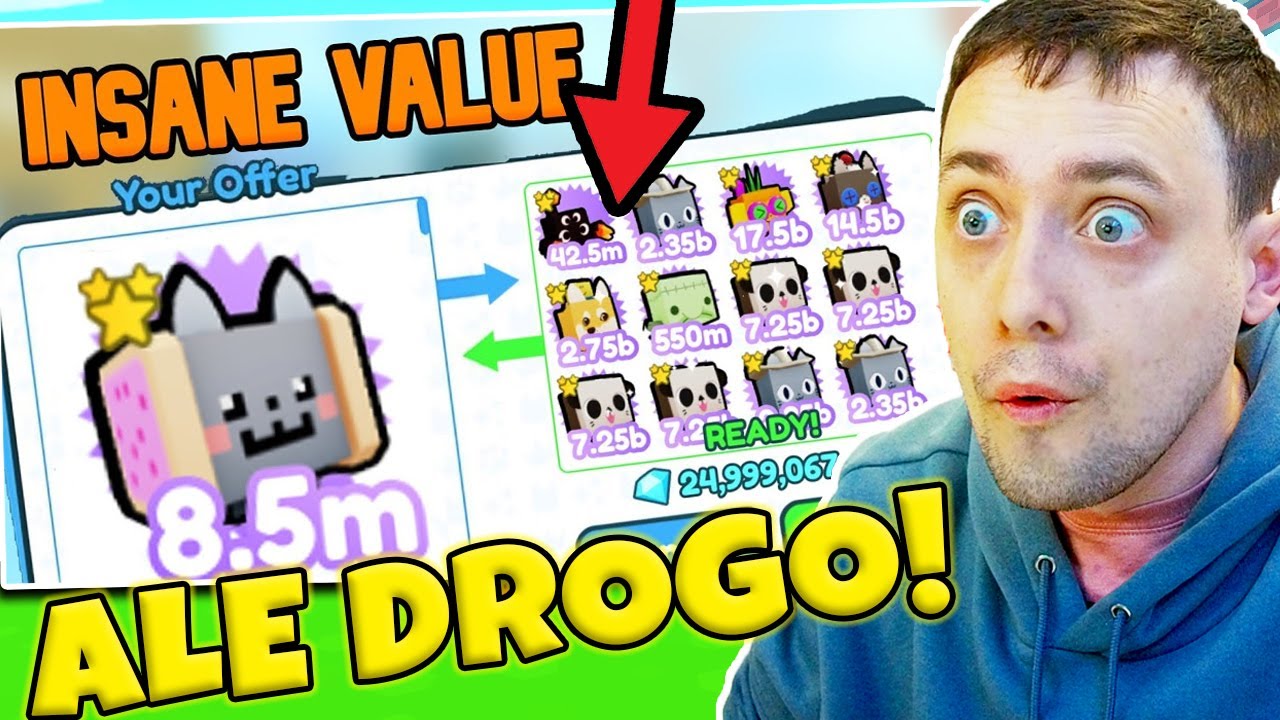 😻 Co LUDZIE dają za NYAN CAT w PET SIMULATOR