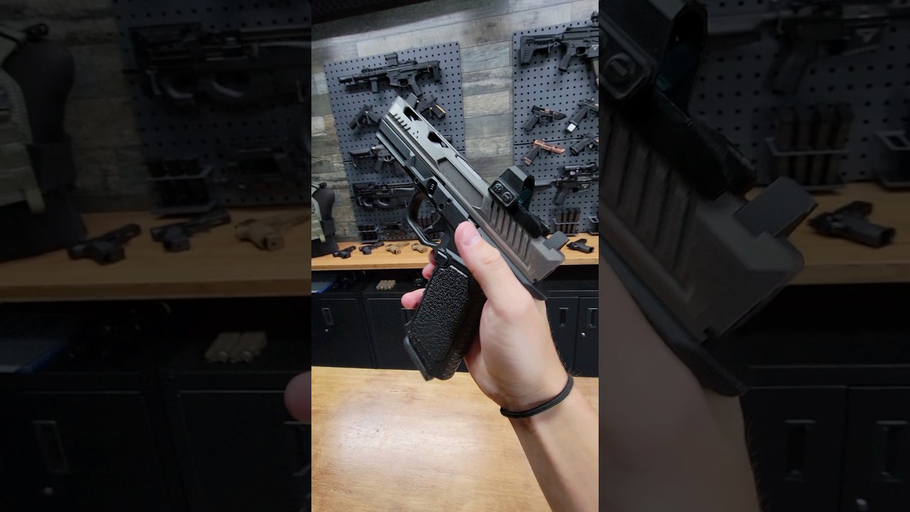 EMG x Strike Industries ARK Airsoft Gas Blowback Pistol w/ STRIKE