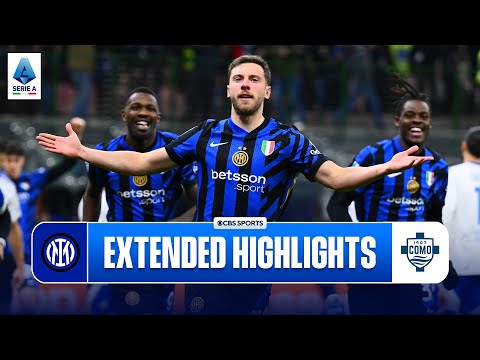Inter vs. Como: Extended Highlights | Serie A | CBS Sports Golazo