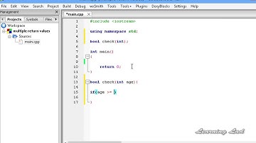 30   C++ Multiple Return Statements in Functions