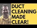 How Does DUCT CLEANING Work? (Duct Cleaning Demonstration Plus How to Spot a Scam)