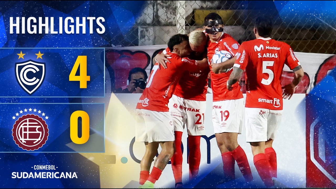 Cienciano 4–0 CA Lanús full highlights