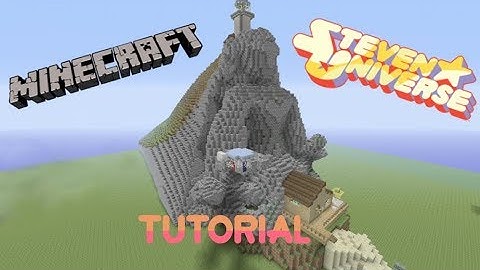 Minecraft Steven Universe Full Crystal Temple Building Tutorial Part 1 (April Fools 2018)
