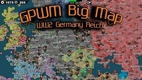 Wc4 Mod || WW2 || Germany Reich || Part 1 Big Map