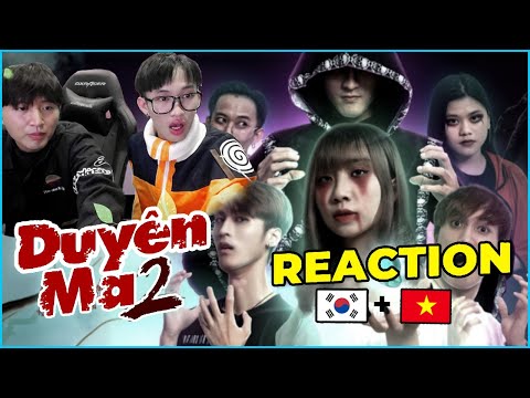 Khi người Hàn Quốc xem nhạc chế Việt Nam ?! | MV DUYÊN MA 2 REACTION | CƯỜNG KIDO