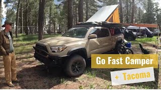 Full-time Living in a Go Fast Camper on a Tacoma // High Mileage Life