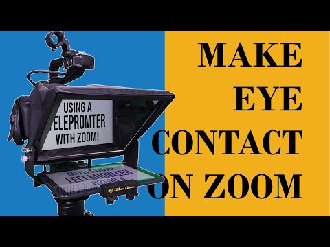 ⭕ Teleprompter Trick For Zoom