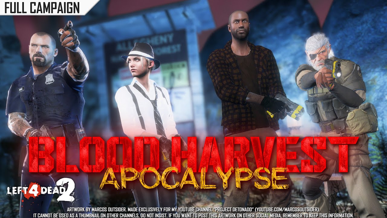 Left 4 Dead 2: Blood Harvest Apocalypse · Rating 4K 60ᶠᵖˢ