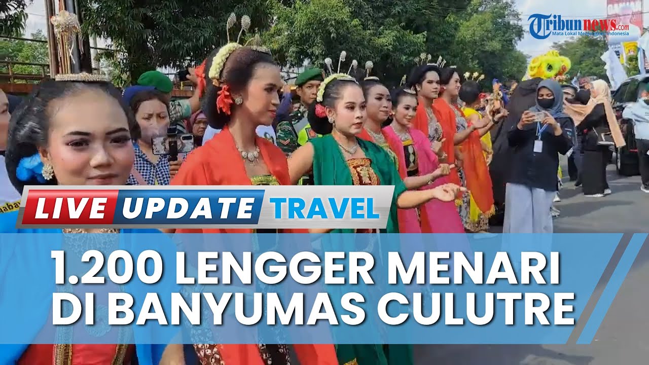 1.200 Penari Flashmob di Banyumas Culture Carnival, Sambut Pejabat yang Hadir Pembukaan Bursa KUMKM